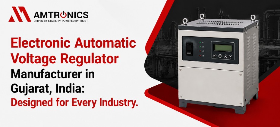 Electronic Automatic Voltage Regulator Manufacturer in Gujarat, India: Designed for Every Industry
